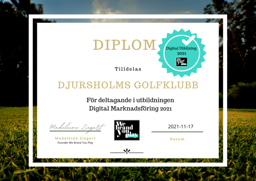Copy of Diplom Djursholms GK